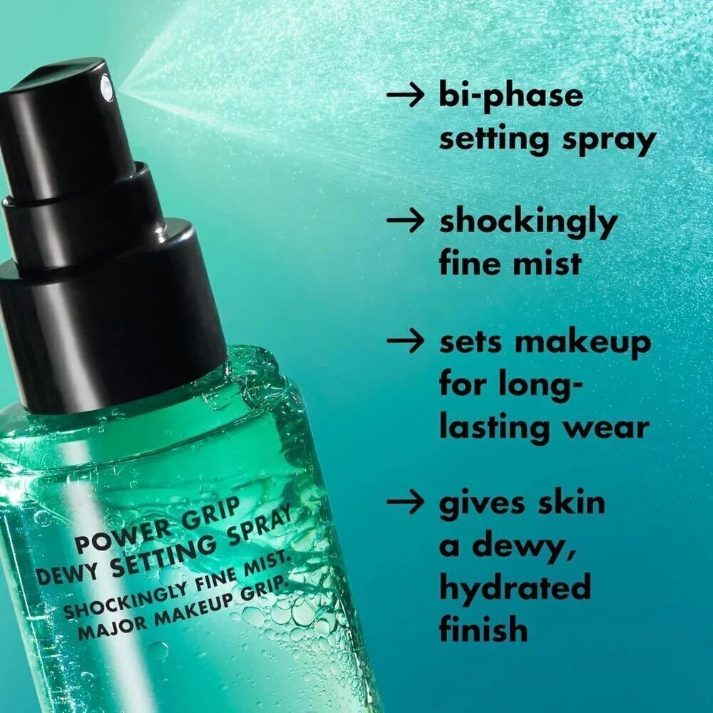 E.L.F. POWER GRIP DEWY SETTING SPRAY, FINE MIST 2.7 FL OZ